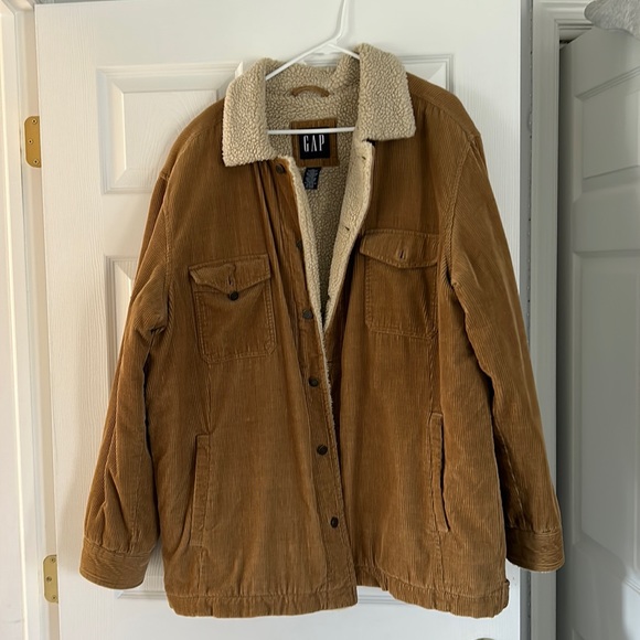 GAP Jackets & Coats Mens Gap Sherpacorduroy Jacket Poshmark